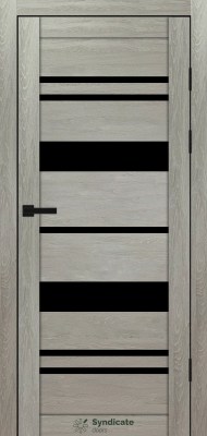 SD-PVC-104 Дуб ровера скло BLK